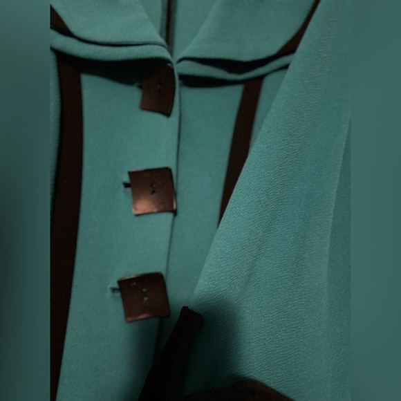 Teal and black jacket - Picture 3 of 4